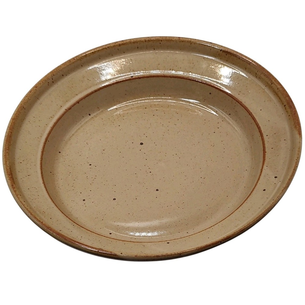 Dansk Nielstone Spice Casserole Lid Tan Brown Speckled Ten Inch Japan‎ Vintage